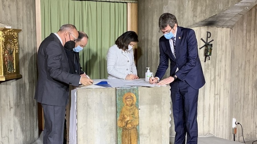 Eusko Jaurlaritzak, Arabako Foru Aldundiak, Gasteizko Udalak eta Gasteizko Elizbarrutiak erabaki dute martxoaren 3ko Biktimen Oroimenezko Zentroa jartzea Zaramagako San Frantzisko Elizan 