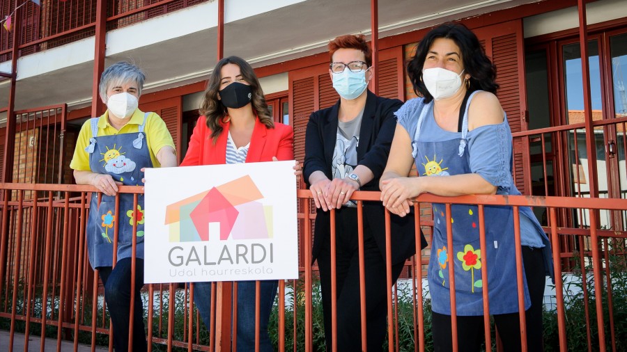La Guardería Municipal Galardi estrena nueva imagen diseñada por la andoaindarra Nerea Ormaetxea