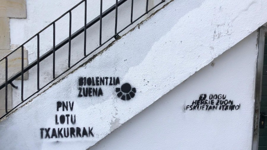 BBBk “onartezin” jo ditu goizaldean Bedia eta Lemoako batzokien kontra egin diren erasoak 