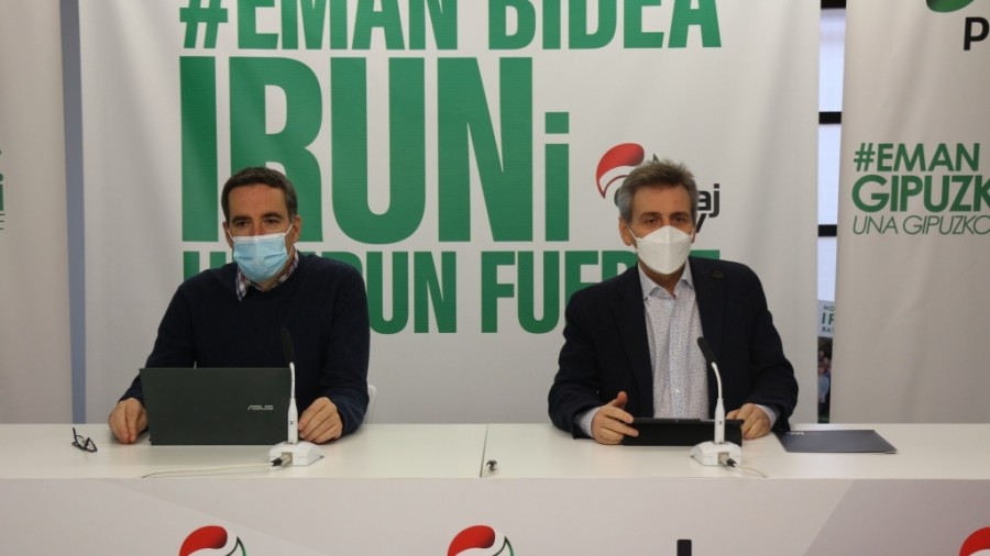 Desde EAJ-PNV proponemos sustituir la mitad de las viviendas propuestas por el Plan Especial en Lastaola Postetxea por una zona verde