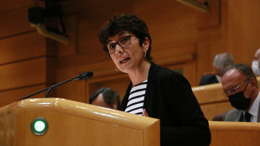 Maribel Vaquerok Espainiako Gobernuak legegintza-ekimenetan duen birzentralizazio grina salatu du