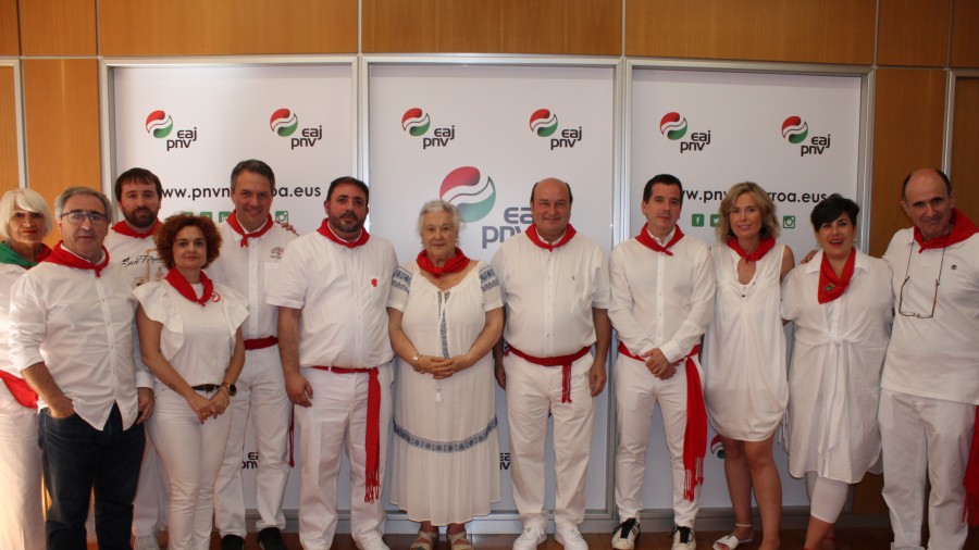 EAJ-PNVren “2022ko Zapia” Arantzazu Ametzaga Iribarren euskal kulturaren erreferentearentzat