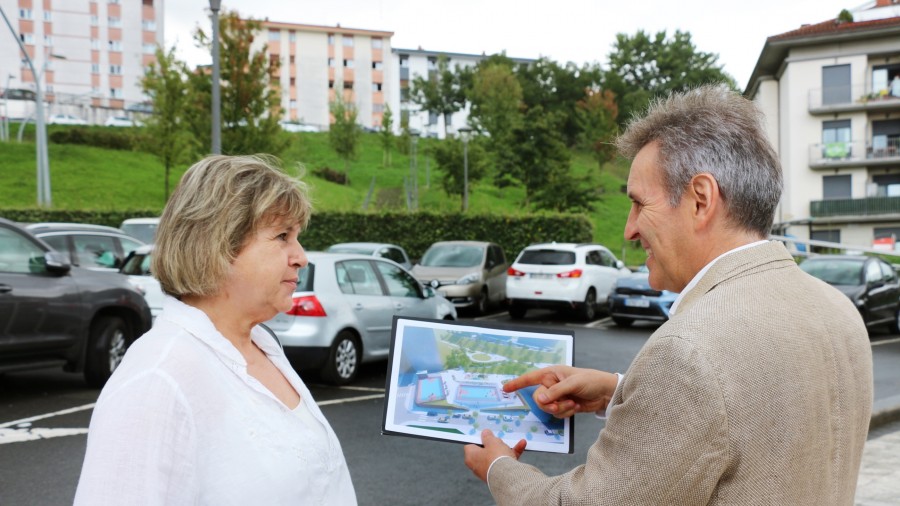 EAJ-PNV apuesta por un modelo de aparcamiento en Belartza que, responde a varias necesidades del barrio