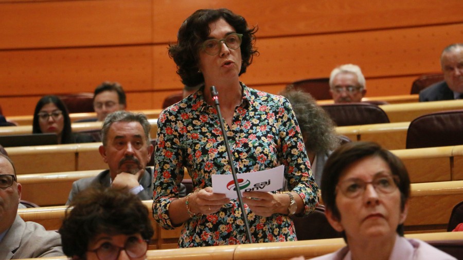Euskara OLS plataforma europarrean sartzea susta dezala eskatu dio Rosa Peralek Unibertsitate ministroari