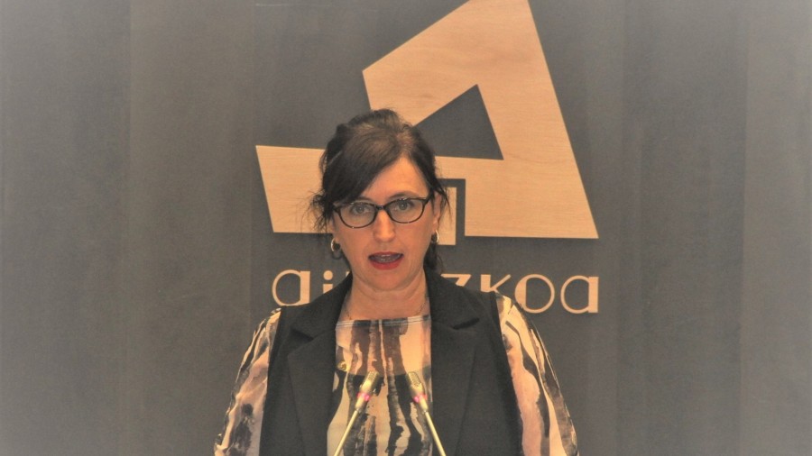 Saioa Bandres: «las mociones aprobadas hoy tienen como objetivo cohesionar y fortalecer Gipuzkoa»
