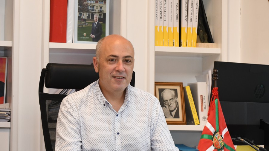 Iban Rodriguez izango da berriro Leioako alkate izateko EAJ-PNVren hautagaia