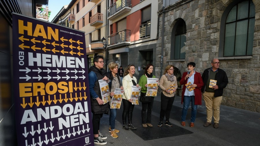 Andoain lanzará 2.300 bonos de consumo local para la campaña de Navidad