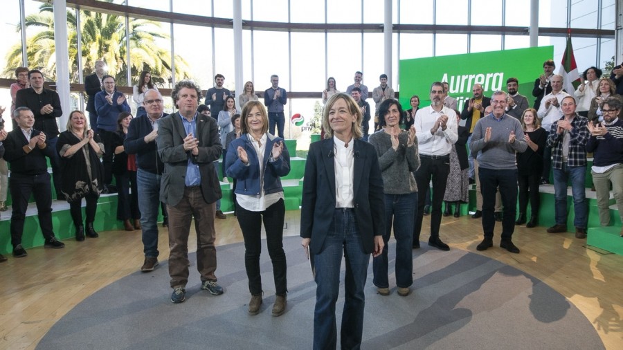 EAJ-PNV presenta la candidatura de Eider Mendoza Larrañaga, para que Gipuzkoa “avance mediante la colaboración y con un rumbo claro