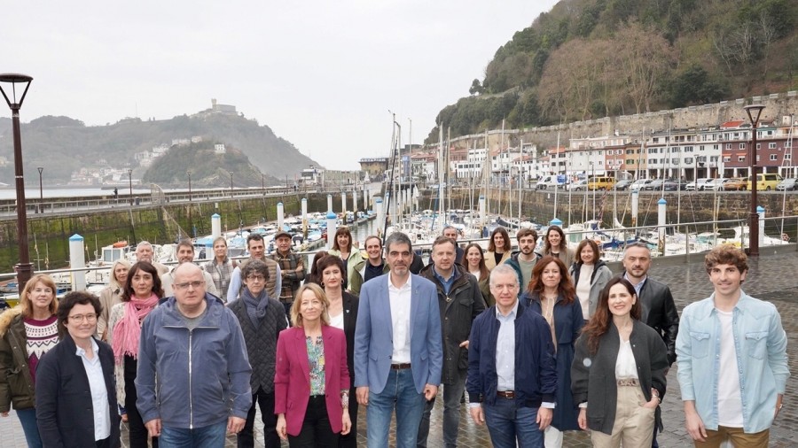 Goia apuesta por “una Donostia que tiende puentes frente a  los nostálgicos que prefieren volver a construir muros”