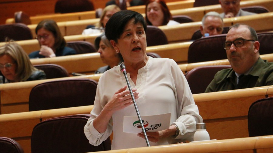Nerea Ahedok epe laburreko neurriak eskatu dizkio Escrivá ministroari Gizarte Segurantzaren bulegoetako kolapso jasanezina konpontzeko