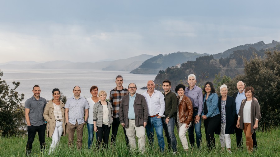 Ion Gambra, candidato a la alcaldía de EAJ-PNV de Mutriku presenta un equipo firmemente comprometido para trabajar a favor del municipio