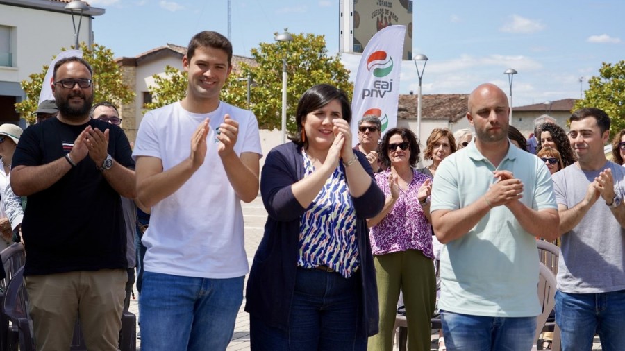 EAJ-PNVk Añanako Alderdikide Eguna ospatu du gaur Ribabellosan
