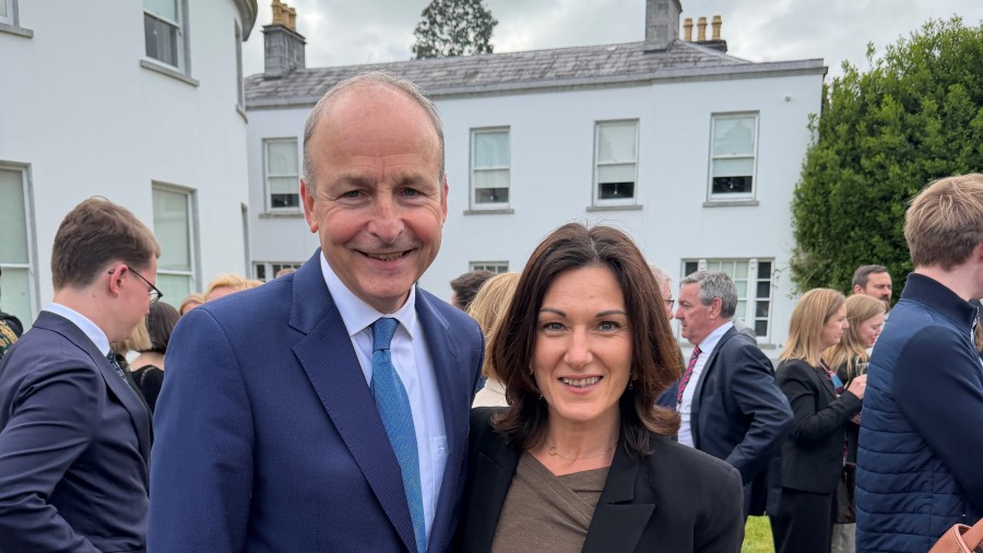 Oihane Agirregoitia eta Renew Europe, Irlandako Taoiseach Micheál Martinekin batzartu dira 