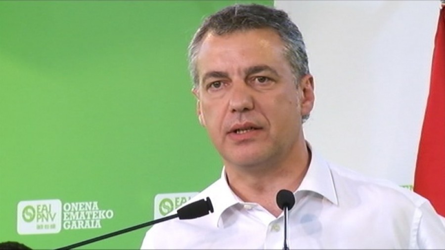 Arrasaten ekitaldia: Iñigo Urkullu