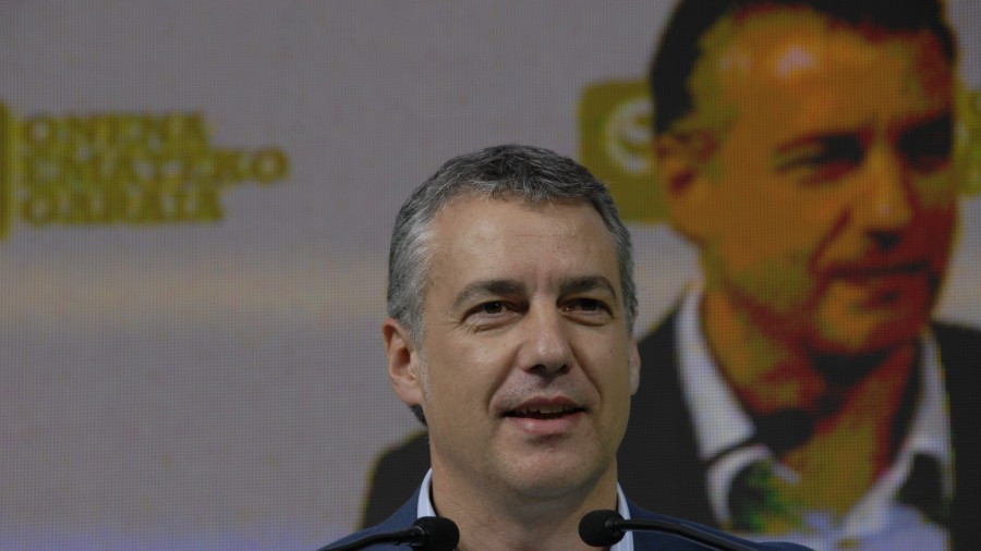 Barakaldon ekitaldia: Iñigo Urkullu
