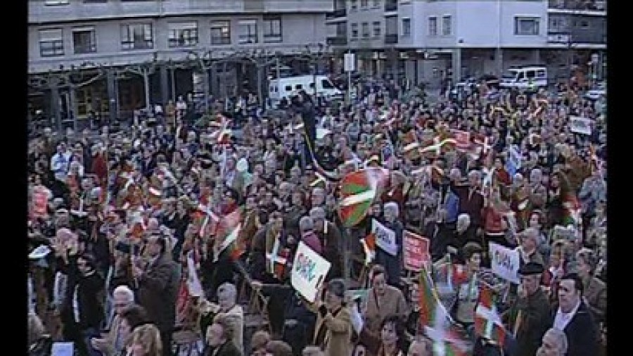 Iñigo Urkullu en el acto de Getxo