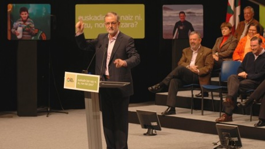 Acto político en el Kursaal de Donostia: José Ramón Beloki