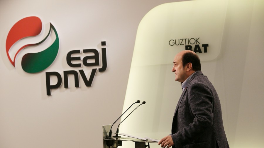 EBBren presidente den Andoni Ortuzarren adierazpena, NEBaren iragarkiaren ondoren