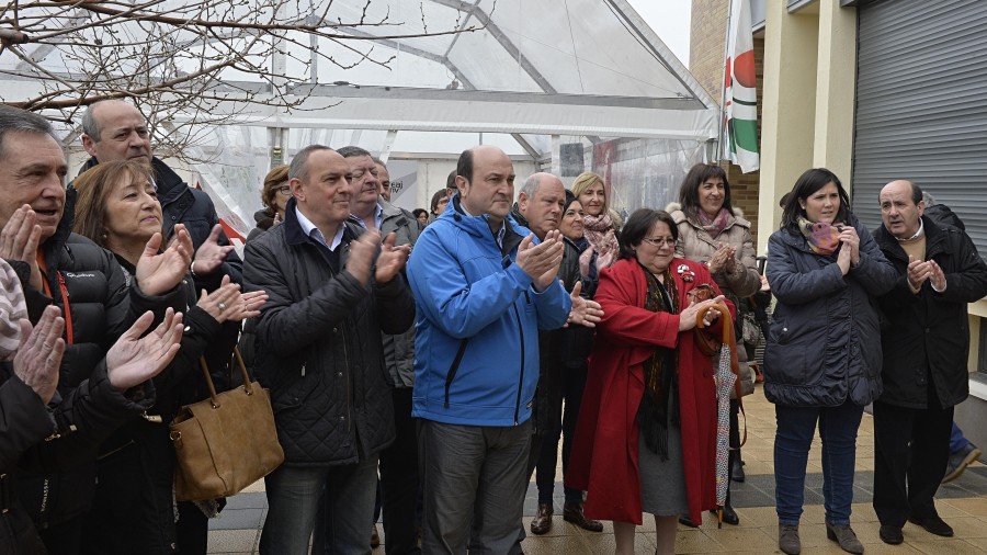 Inauguración del Batzoki de Ribera Baja en Rivabellosa. 