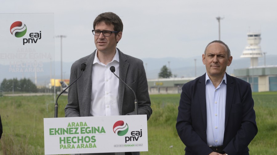 Ramiro Gonzalezek logistikaren aldeko apustua egin du, Araban industria bultzatzeko motore den heinean