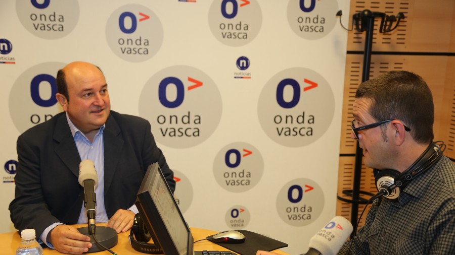 Andoni Ortuzar Onda Vasca irratian