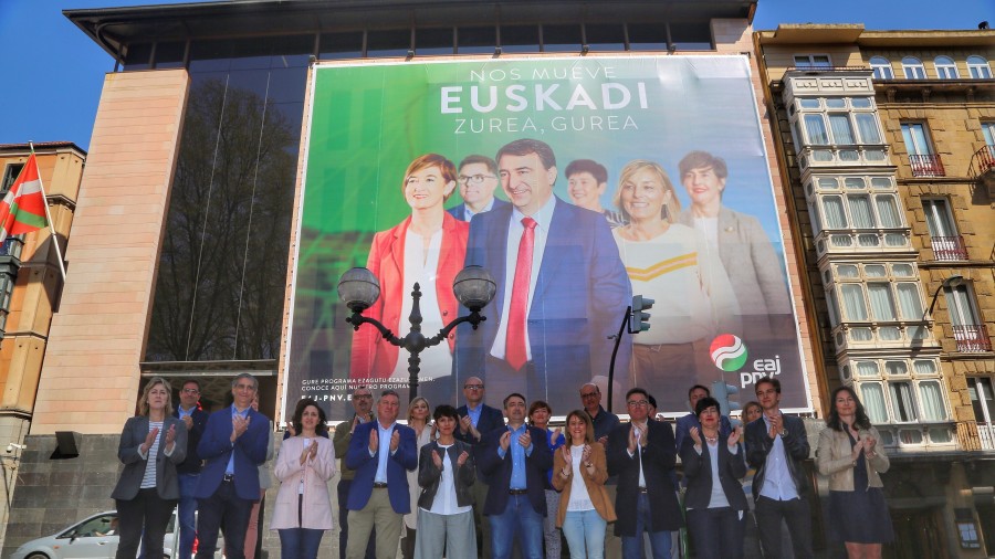 Kongresu eta Senaturako Araba, Bizkaia eta Gipuzkoako hautagaien aurkezpena