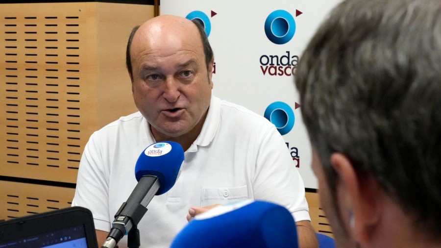 “El Alderdi Eguna del domingo 24 va a ser muy especial porque, tras la pandemia, va a ser el de toda la vida: política, diversión y ocio en puertas de un ciclo político muy exigente”