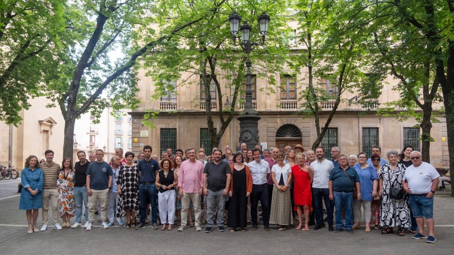 EAJ-PNVk harrotasunez ospatu du 115 urteko ibilbidea Alderdi abertzale bezala Nafarroan 