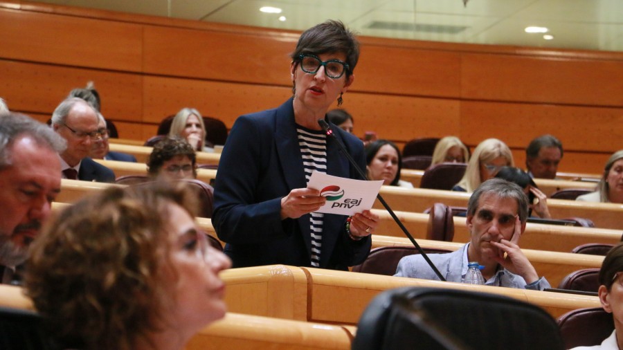 EAJ-PNV pide a la ministra de Hacienda que cumpla la ley de desperdicio alimentario y exima a los bancos de alimentos del IVA en la compra de los productos que reparte