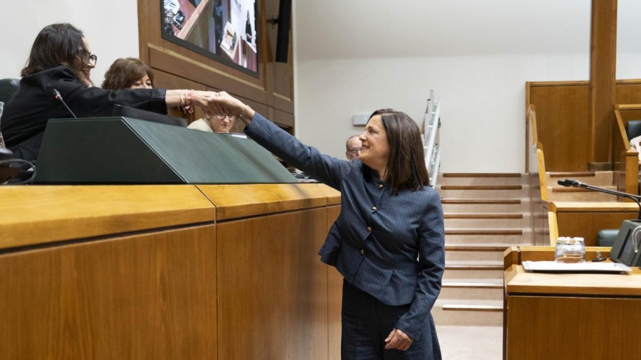 Eusko Legebiltzarrak Beatriz Artolazabal jeltzalea izendatu du senatari autonomiko