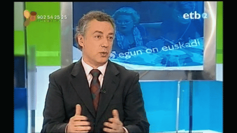 Iñigo Urkullu ETB2ko 