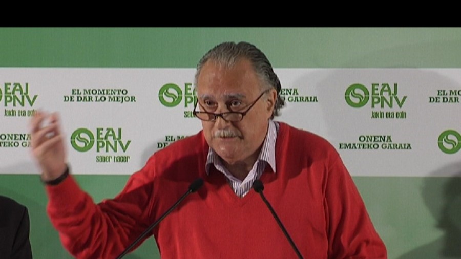 Iñaki Azkuna, Bilboko, Donostiako eta Gasteizko alkatetzarako hautagaien aurkezpen ekitaldian 